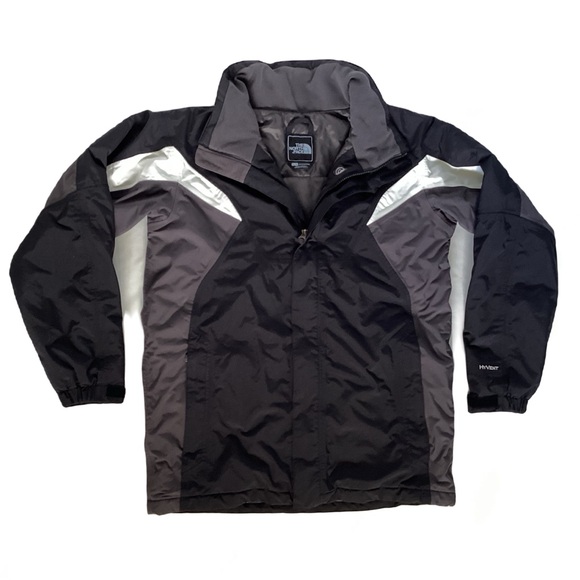 North Face Snow Jacket in Black Boys Sz XL - Picture 1 of 10